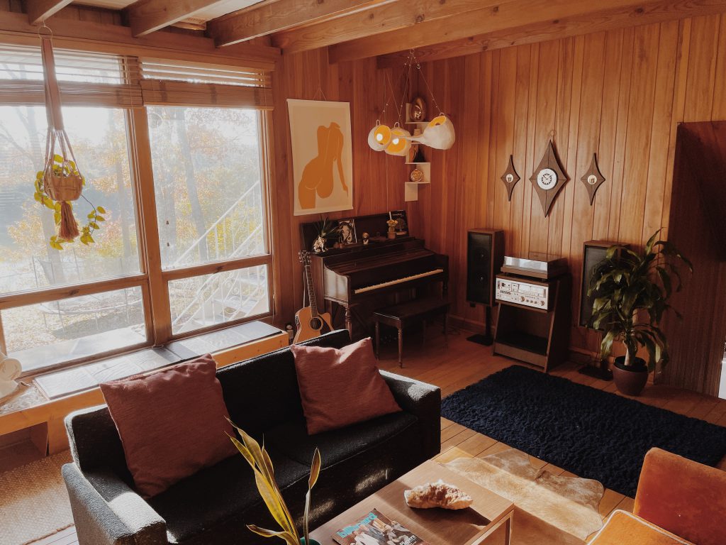 Mid Century River Ranch - Living Room