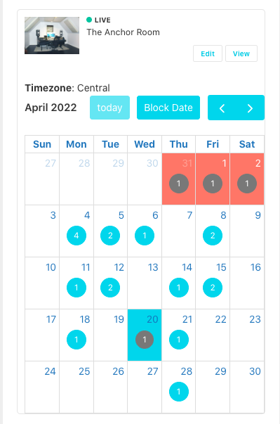 Visual Calendar Update