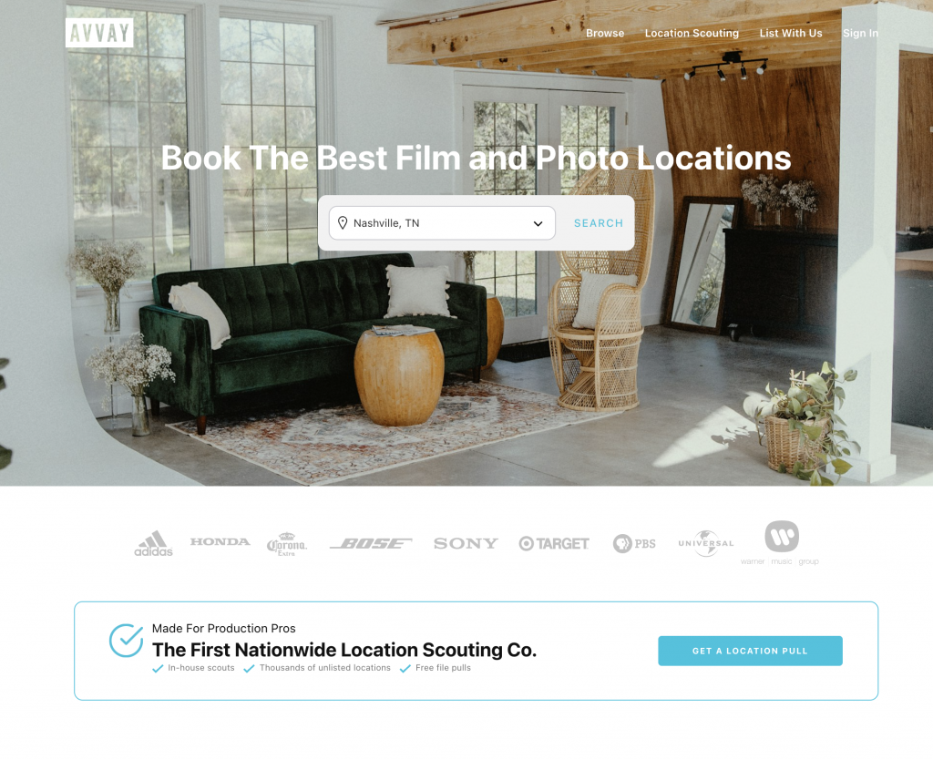 AVVAY Homepage